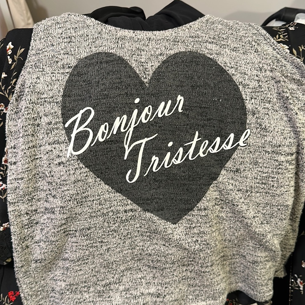 Bonjour Tristesse Tank Top